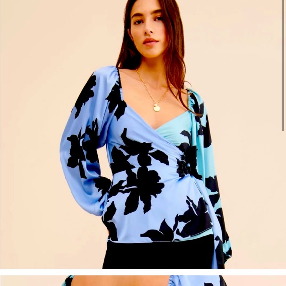 Hutch Anthropologie Floral Blouse - Picture 1 of 5